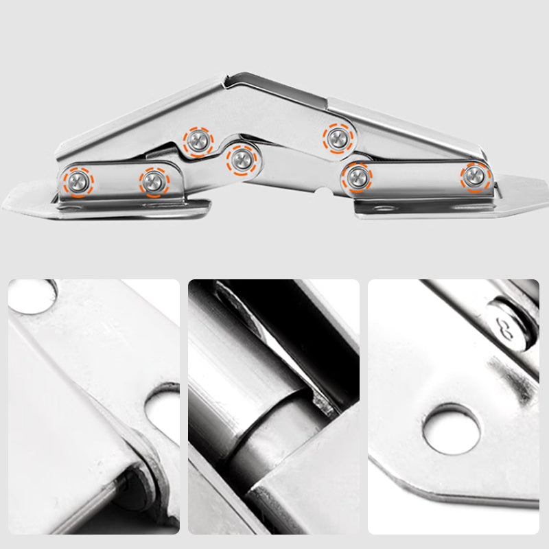 🔥Limited time 50% OFF 🔥Easy installation of bridge-shaped door hinges -Cabinet hinges
