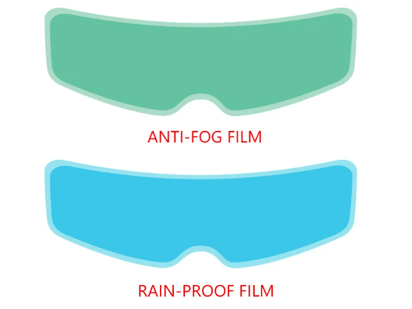 🔥Buy 1 Free 1🔥Photochromic Anti-fog Helmet Film