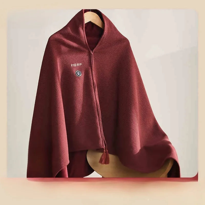 🏆LAST DAY 50% OFF🧣Draagbare USB Verwarmde Deken om te Dragen