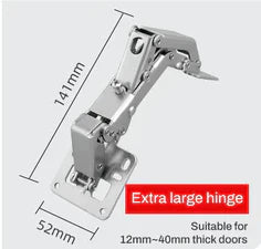 🔥Limited time 50% OFF 🔥Easy installation of bridge-shaped door hinges -Cabinet hinges