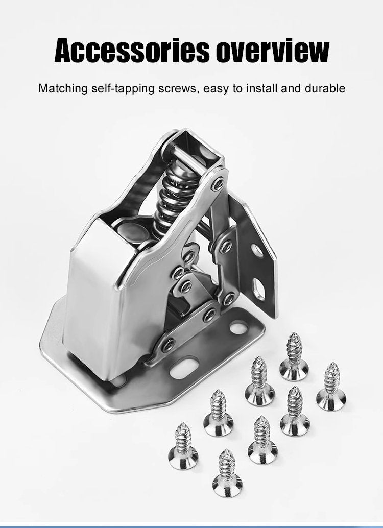 🔥Limited time 50% OFF 🔥Easy installation of bridge-shaped door hinges -Cabinet hinges