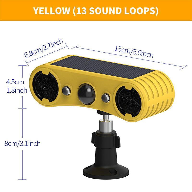 🔥Last Day Promotion🔥Solar Motion Sensor Outdoor Animal for Repelling