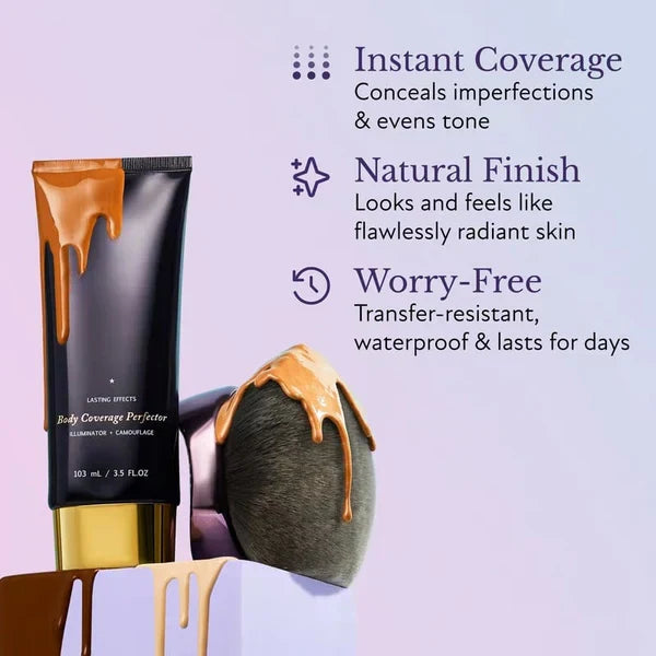 🔥LAST DAY SALE $19.99 with FREE BODY BRUSH!!💥Waterproof, lightweight & flawless body makeup