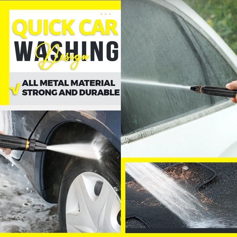 🔥2024 HOT SALE 40% OFF🔥High-Pressure Car Washing Water Nozzle🧹🔧
