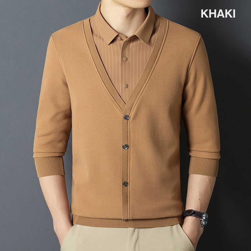 š„Buy 2 Free Shippingš„Menās Business Casual Thermal Cardigan