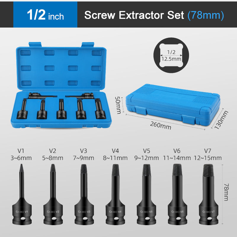 🎁Hot Sale 50% OFF⏳Damaged Screw Extractor Set