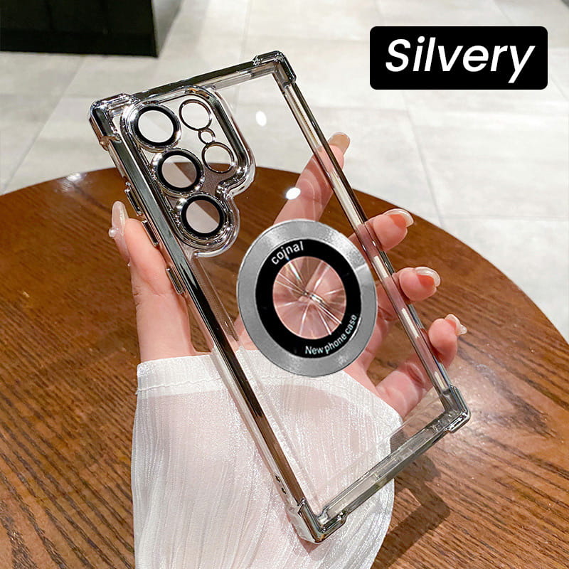 Four Corners Air Cushion Anti-Drop Magnetic Phone Case for Samsung