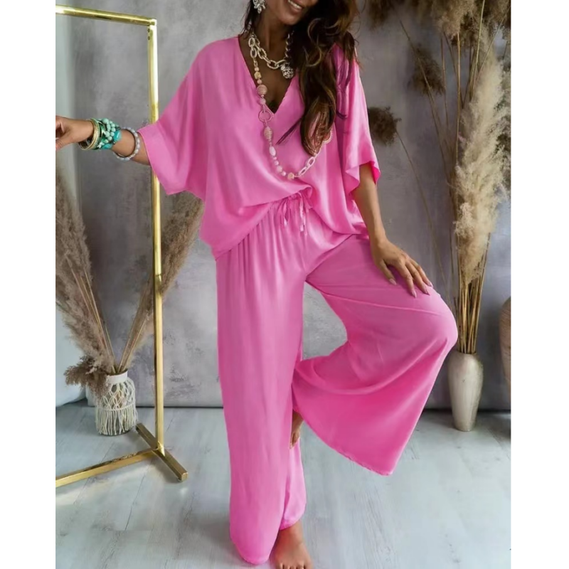 🔥2025 NEW SALES 🔥Casual, loose, solid color women's suit