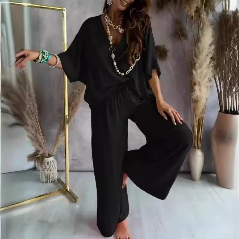 🔥2025 NEW SALES 🔥Casual, loose, solid color women's suit