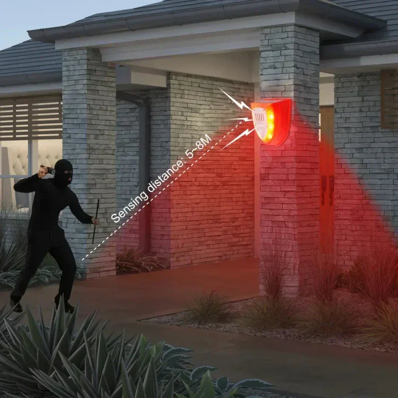 🎁Hot Sale 50% OFF⏳Solar 129dB Sound Security Alarm Light with Motion Sensor