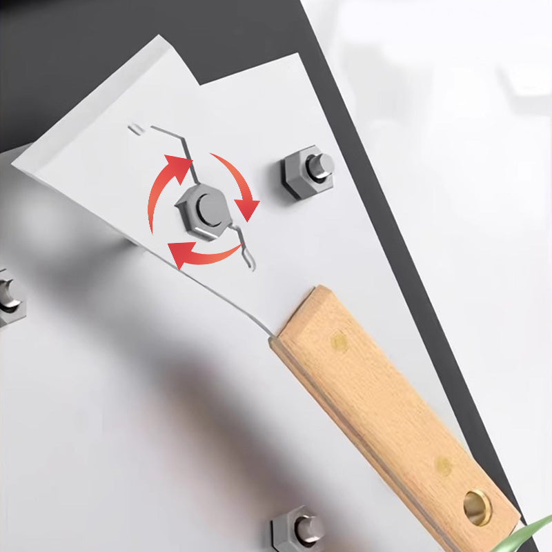 🔥Buy 1 Get 1 Free 🔥Multifunction Putty Knife with Wooden Handle