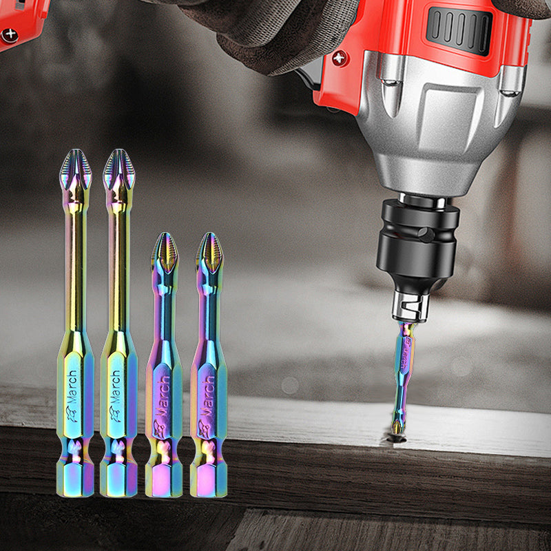 Magnetic Impact Phillips Bit with 1/4" Hex Shank
