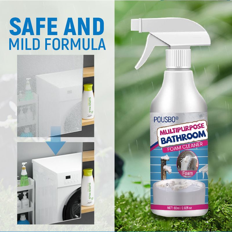 Mr.Material® Multipurpose Bathroom Foam Cleaner