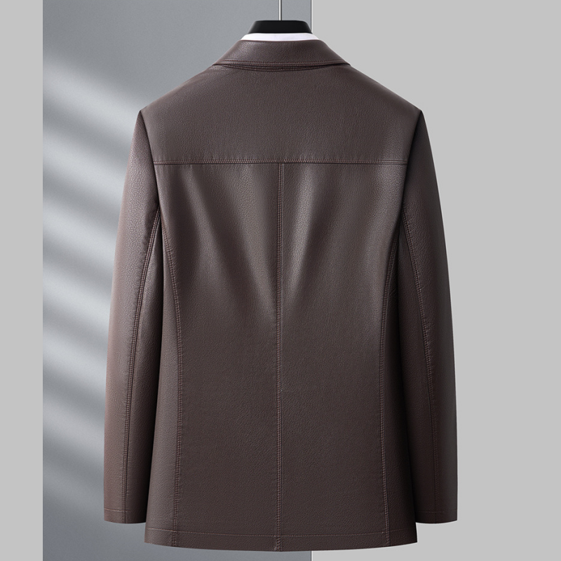 ❄️New for Early Winter 50% OFF👨Men's Warm Lined Leather Jacket
