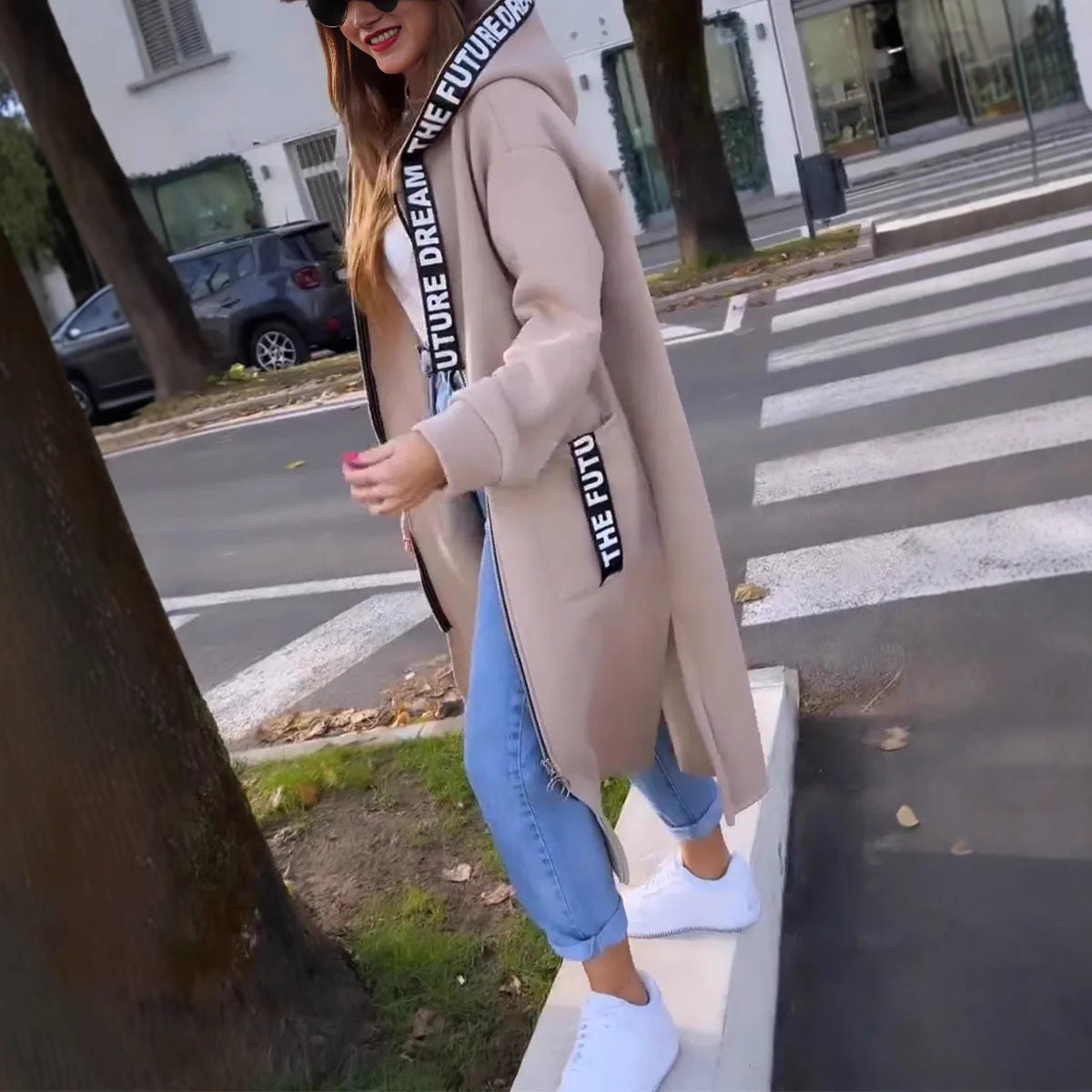🔥2025 New Arrival Pre-Sale✨ Women's Hooded Long Sweatshirt