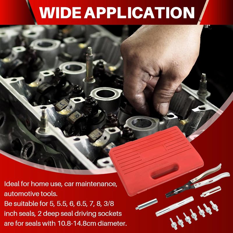 11pcs Valve Stem Seal Remover and Installer Tool Set