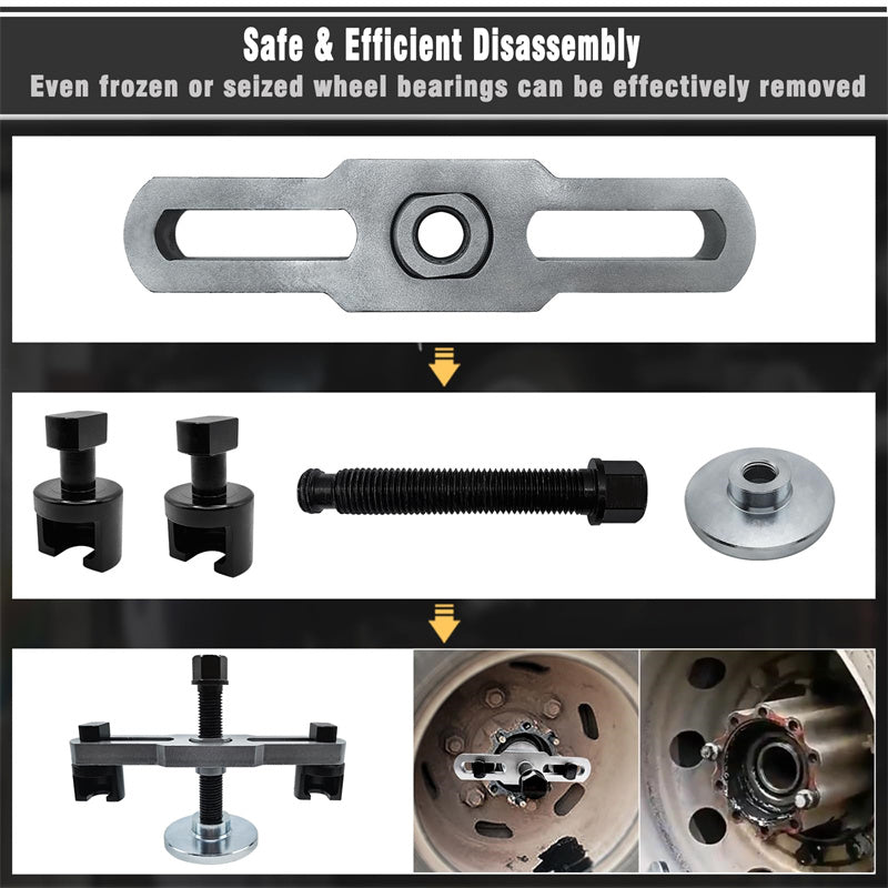 Adjustable Drive Axle & Hub Puller for Trucks