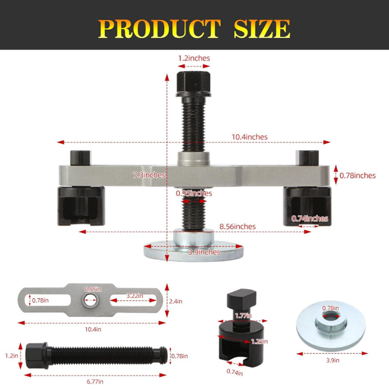 Adjustable Drive Axle & Hub Puller for Trucks