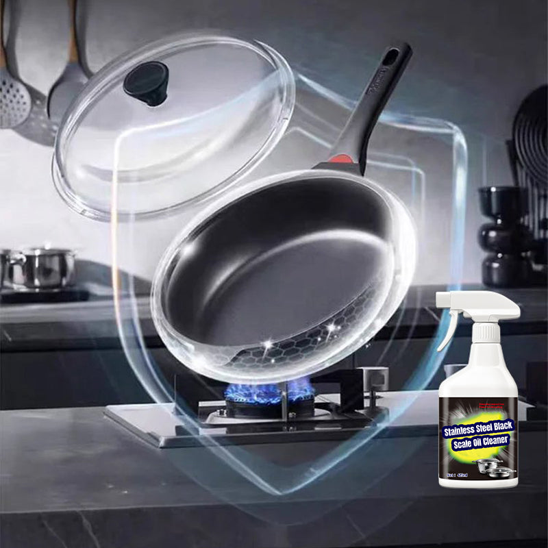 Stainless Steel Black Scale Oil Cleaner