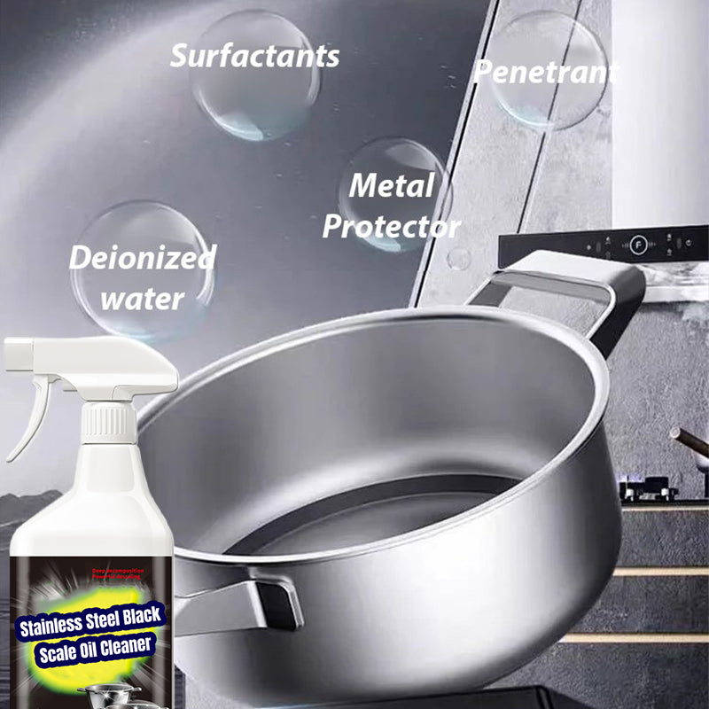 Stainless Steel Black Scale Oil Cleaner