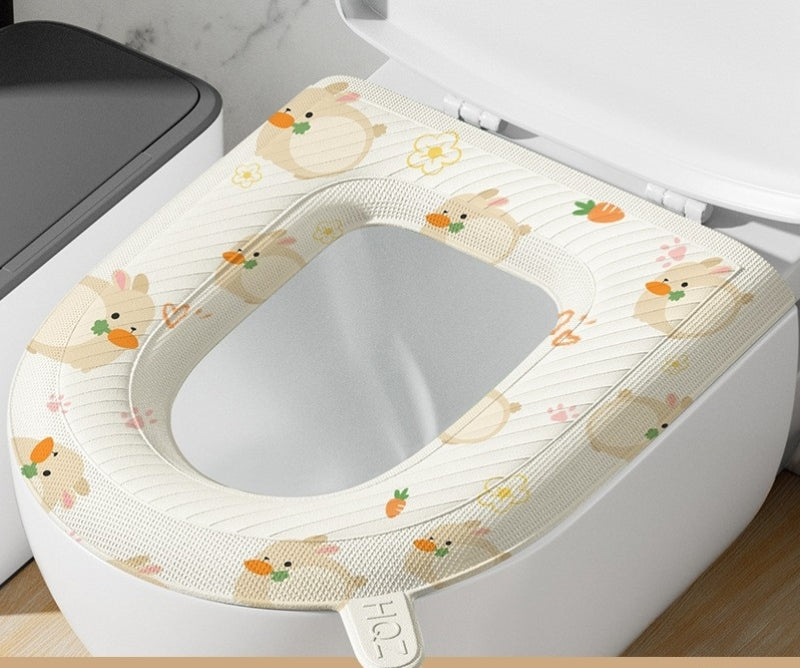 Upgraded EVA waterproof toilet seat