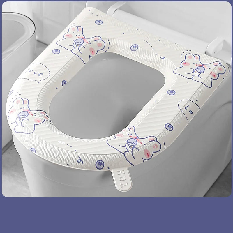 Upgraded EVA waterproof toilet seat