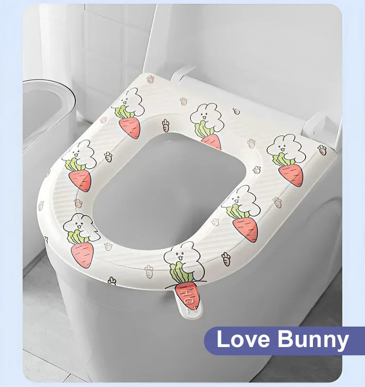 Upgraded EVA waterproof toilet seat