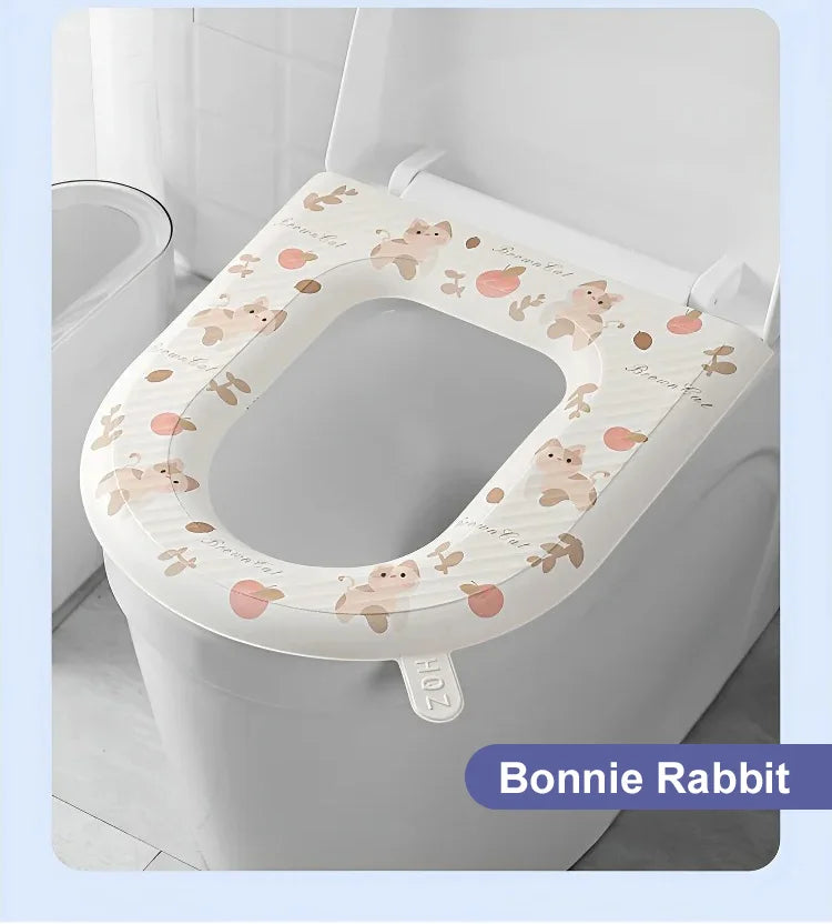 Upgraded EVA waterproof toilet seat