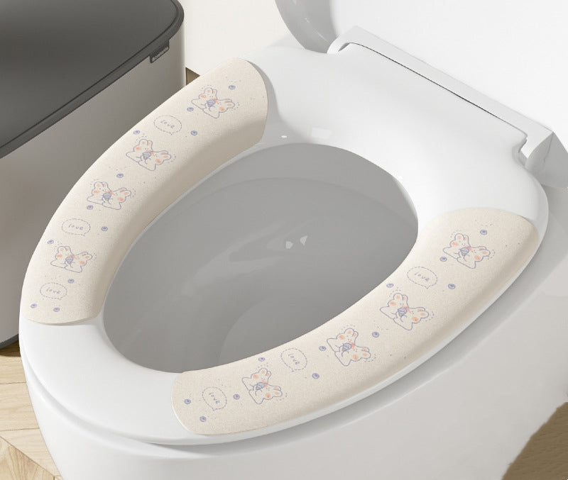 Upgraded EVA waterproof toilet seat