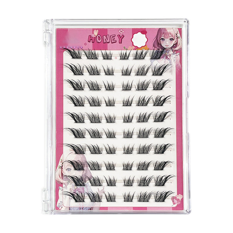 💕Buy 1 Get 1 FRee💕Self-Adhesive Fox-Eye Winged False Eyelashes