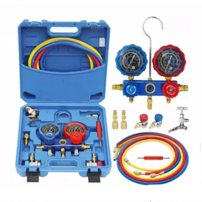 ⏰Time-limited Special🧰3 Way R134/R22/R410 AC Gauges🔥