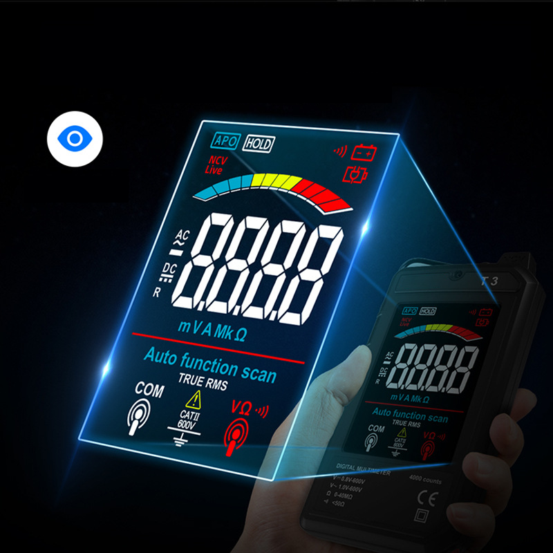 Portable 4000 Counts Smart Digital Multimeter