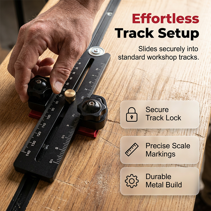 🔧 ⚙️ Portable Black Precision Table Saw Stop