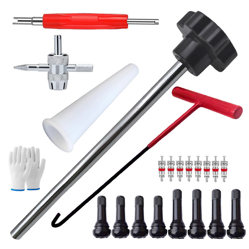 📢📢50% OFF !! ⏰Quick Change Car Tire Valve Tool Kit