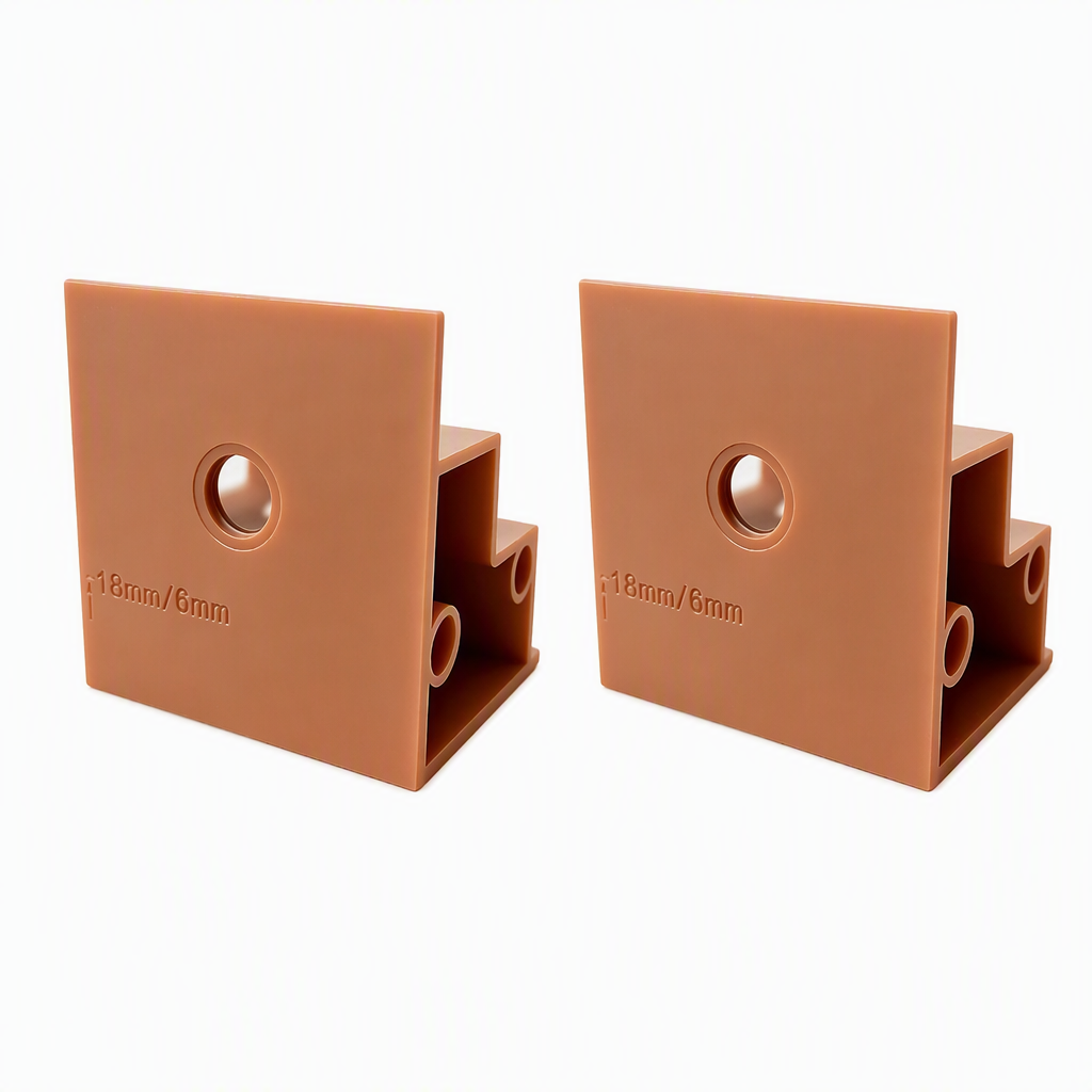3 in 1 Woodworking Installation Locator and Cabinet Rebounder Drilling with 20 and 23 Dual Use Scribing and Trimming Tool