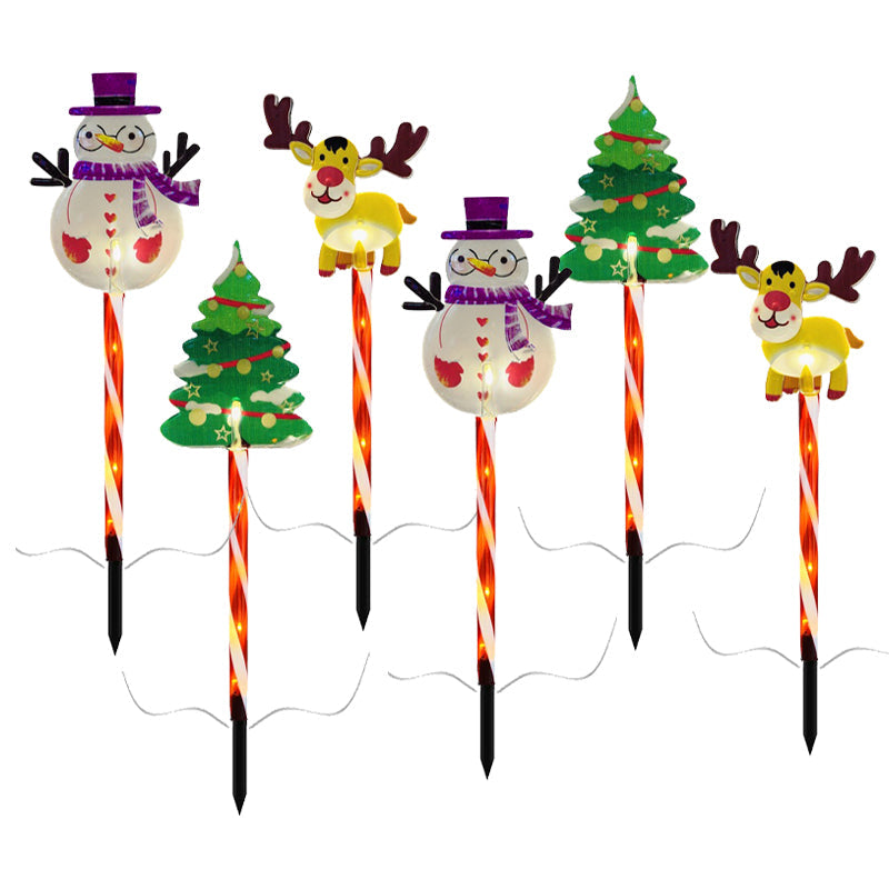 Warm Glow Festive Garden Stake Lights