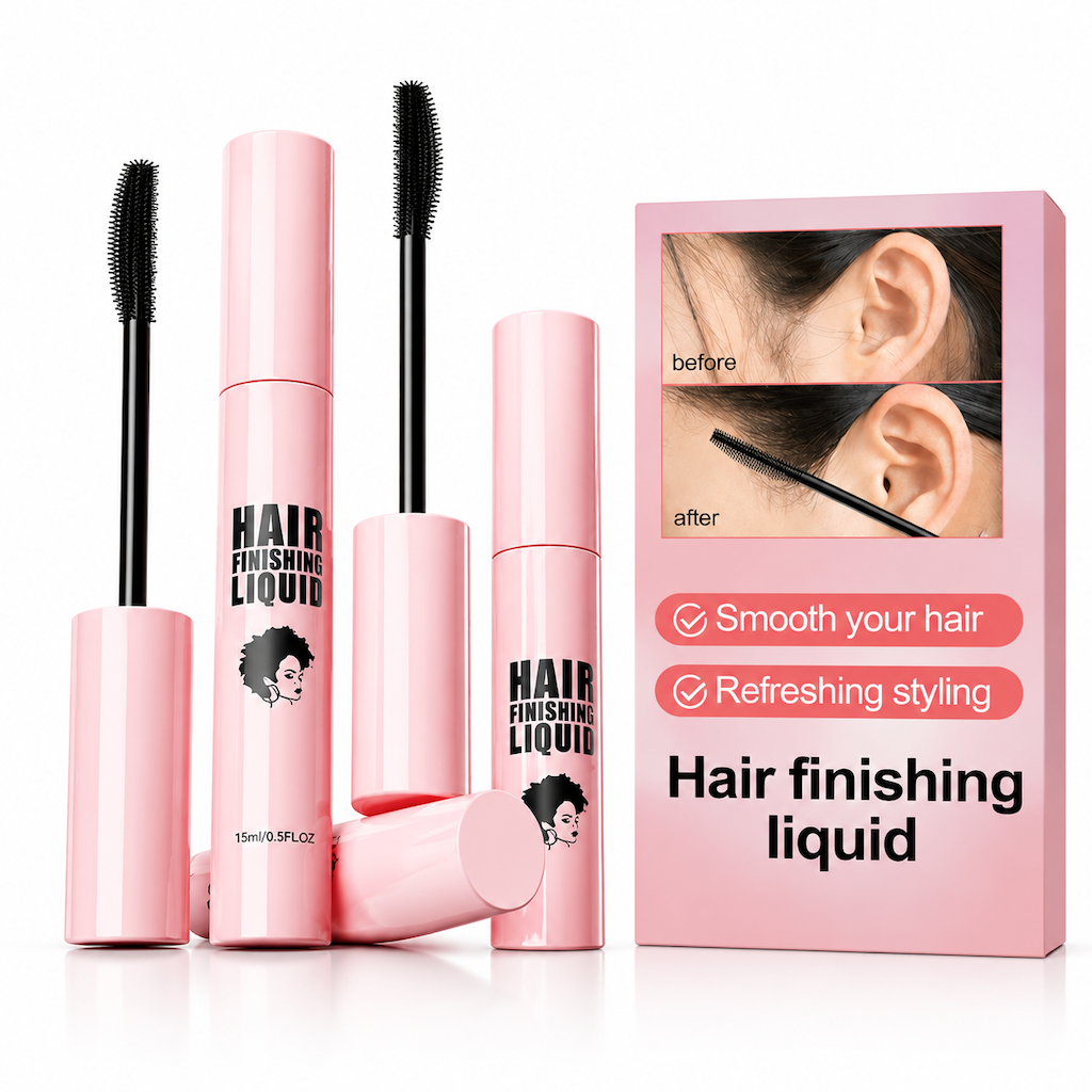 Flyaway Hair Finishing Liquid for Taming and Styling Messy Hair
