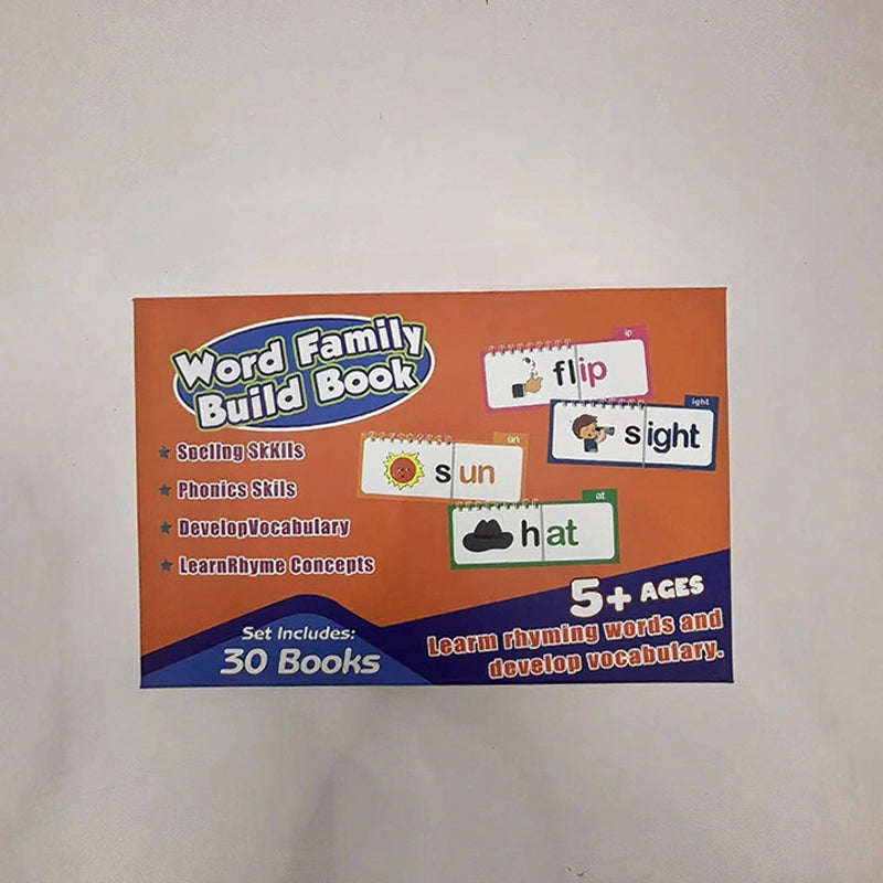 30 Read and Rhyme Flip Books