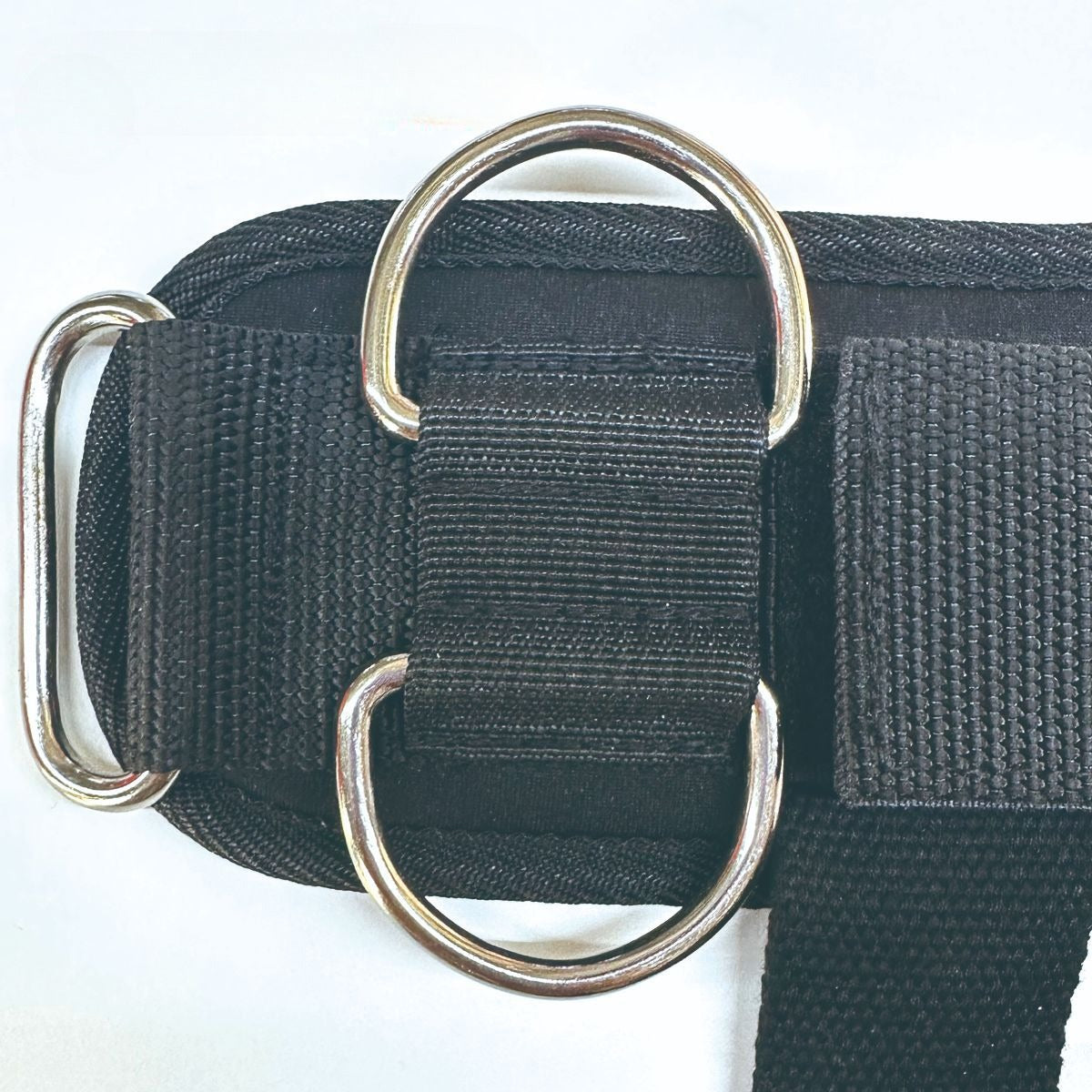 2PCS Weight Lifting Straps With D Rings