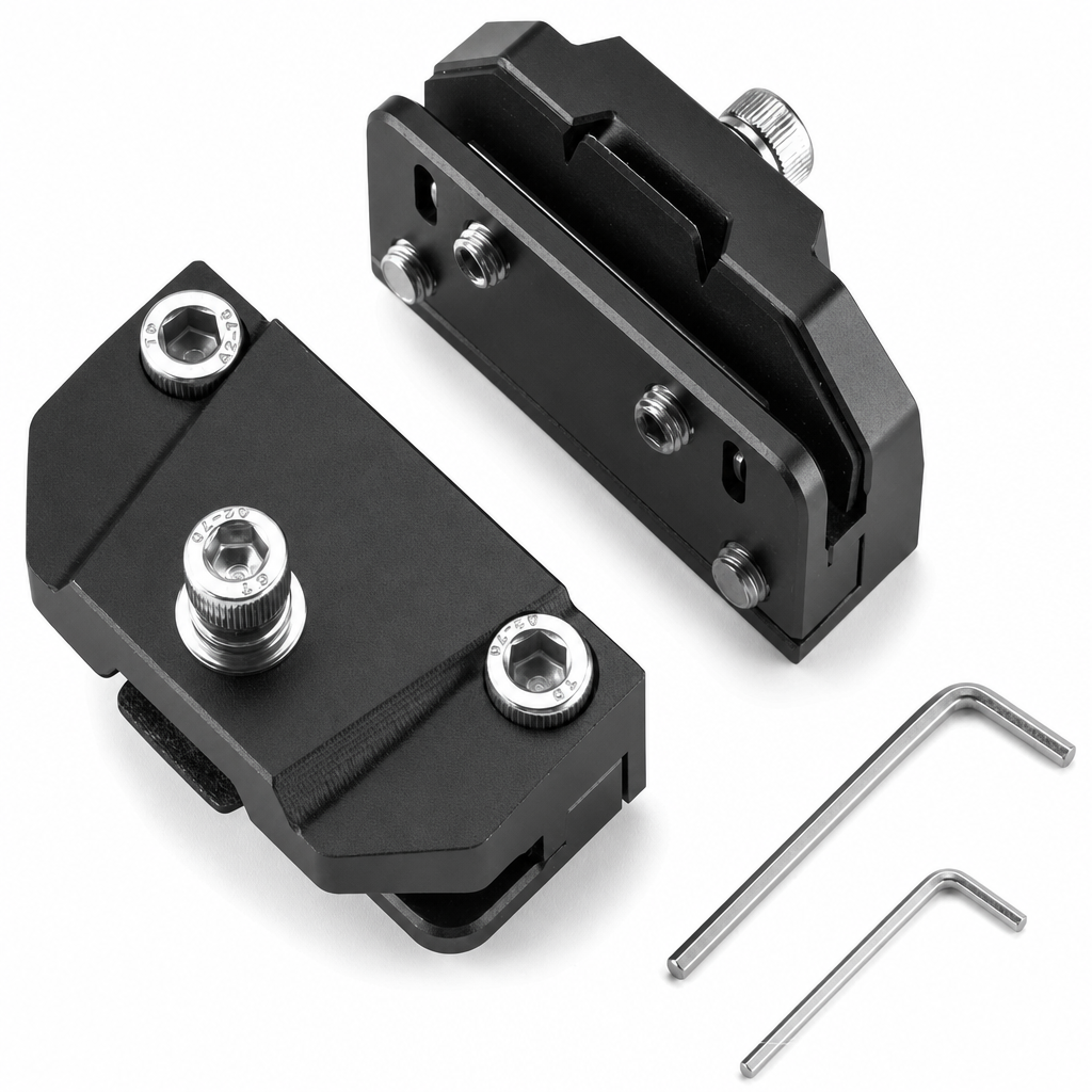 1 Pair Universal Car Engine Hood Clamp Mounting Brackets for LED Work Light Spotlight
