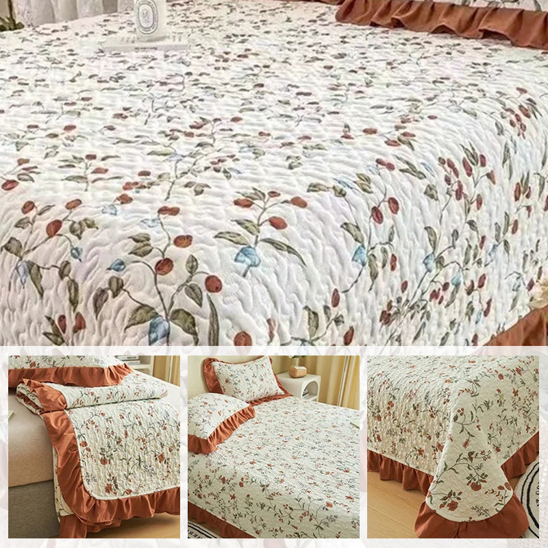 Cotton &Linen Three-piece Bedding Set