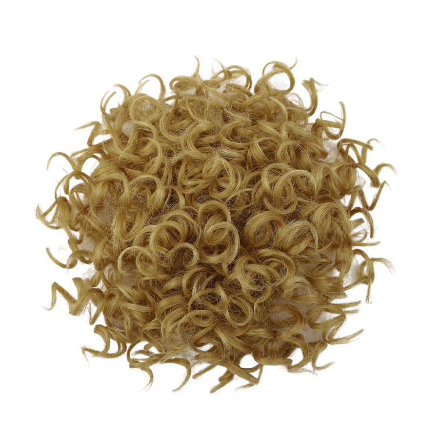 ?Hot Sale 15.99?Elastic Drawstring Loose Short Curly Bun(50% OFF)