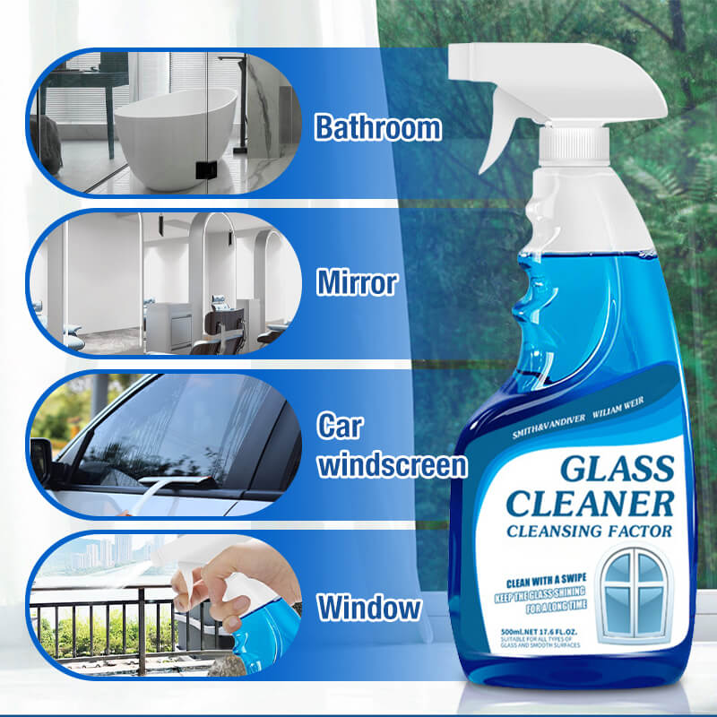 Powerful Stain Removal Glass Cleaner(50% OFF)