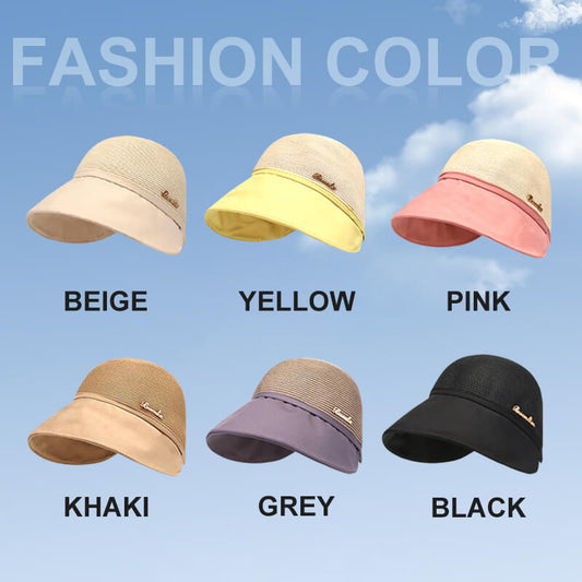Women's large brim sunscreen hat for beach outing in summer(50% OFF)