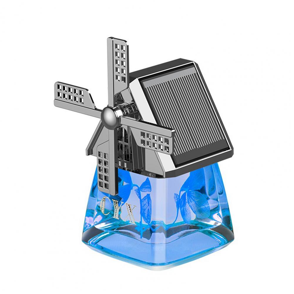 Windmill Solar Energy Rotating Aromatherapy Car Air Freshener(50% OFF)
