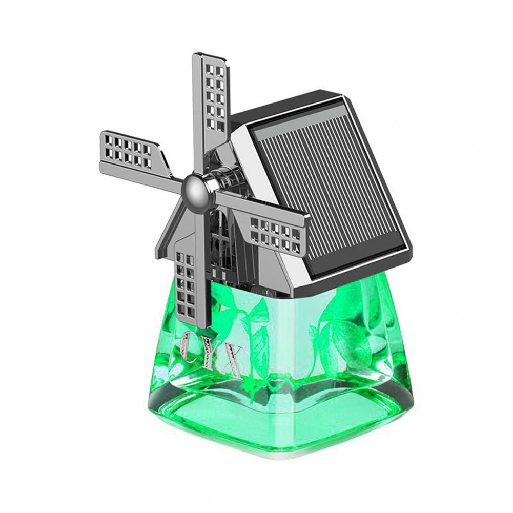 Windmill Solar Energy Rotating Aromatherapy Car Air Freshener(50% OFF)