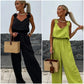 🔥2025 HOT SALE🔥Women's Sleeveless Wide Leg Jumpsuit