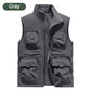 Reversible Multi-Pocket Padded Vest for Men & Women