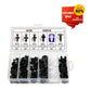 ⚙️ 100pcs Universal Expansion Screw Clips Set – Multi-Size, Strong Grip & Easy Installation 🛠️🚗