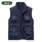 Reversible Multi-Pocket Padded Vest for Men & Women